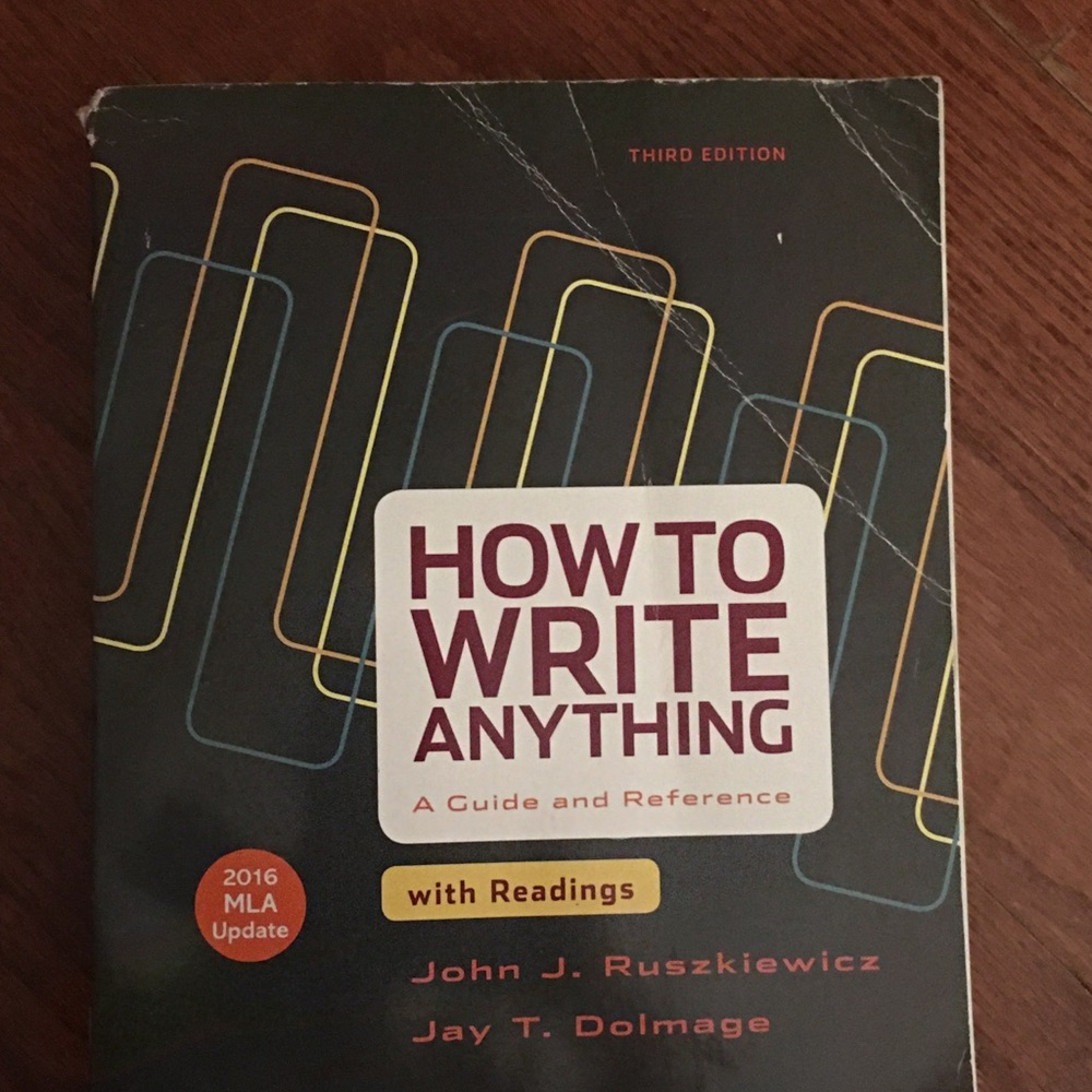 How to write anything 3rd edition